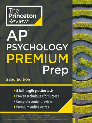 cover image of Princeton Review AP Psychology Premium Prep, 2
